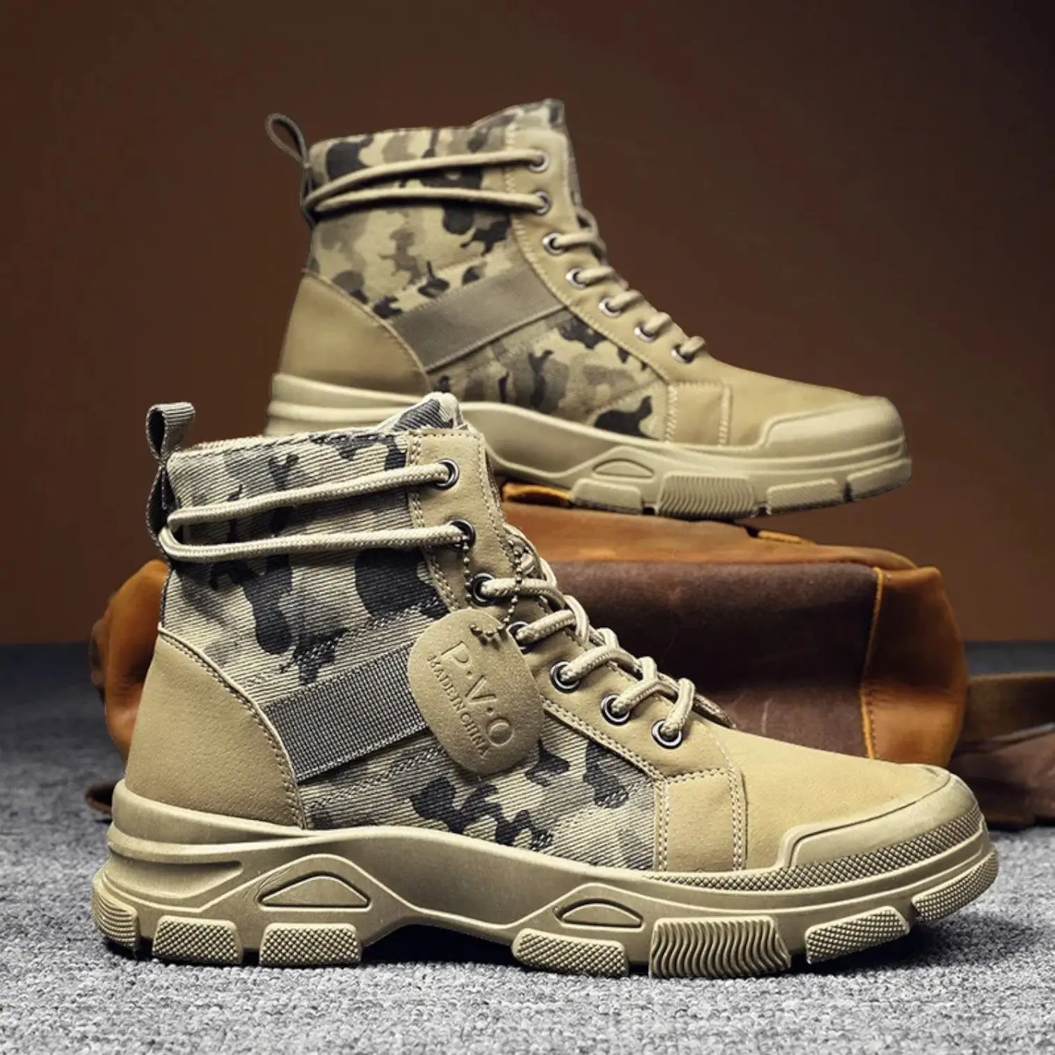 CHAUSSURE MILITAIRE CAMOUFLAGE – Image 2