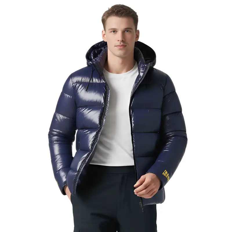 Doudoune militaire bleu – Image 2