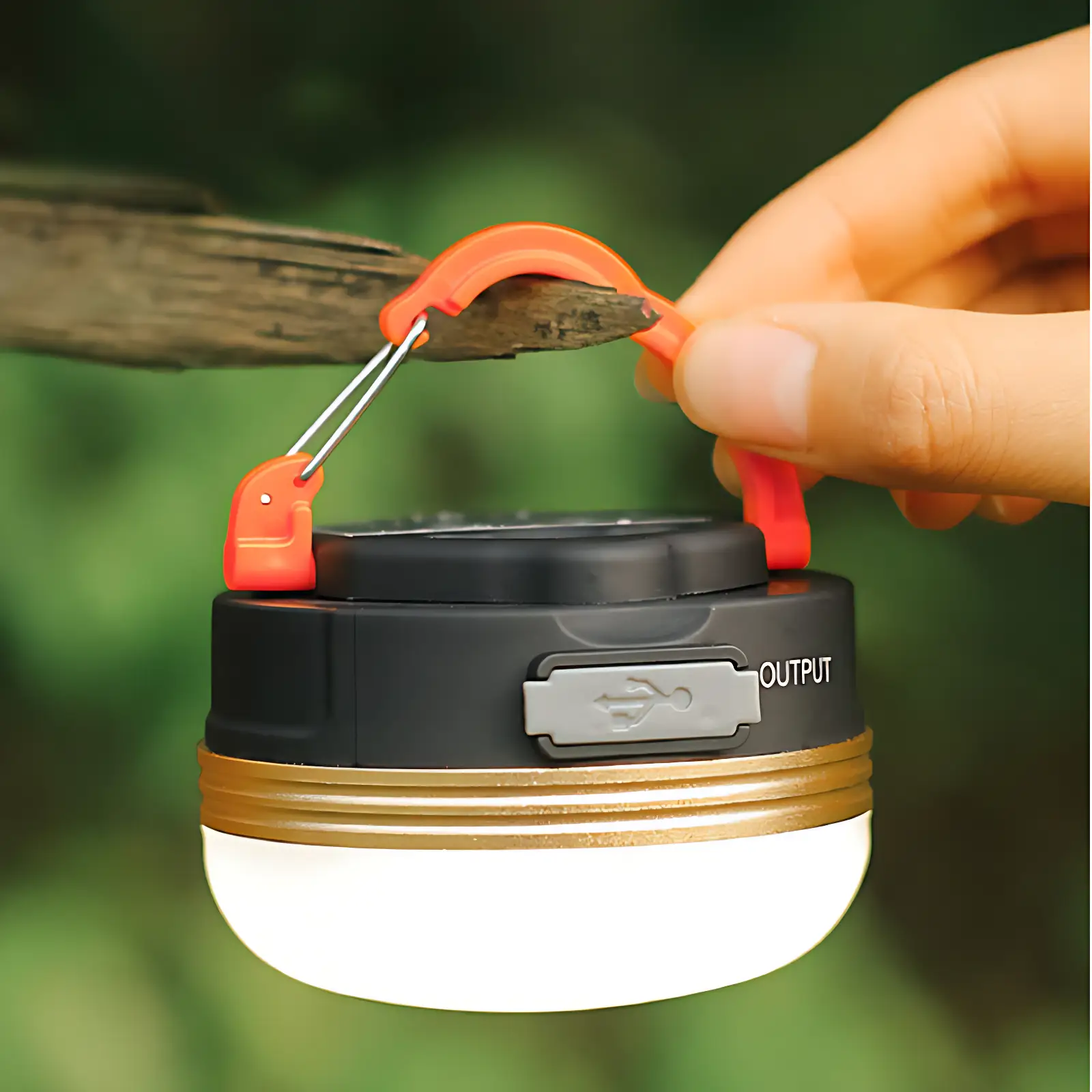 Lampe de camping avec crochet de suspension – Image 4