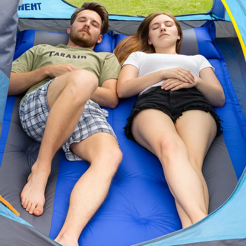 Matelas de camping gonflable 2 personnes – Image 5