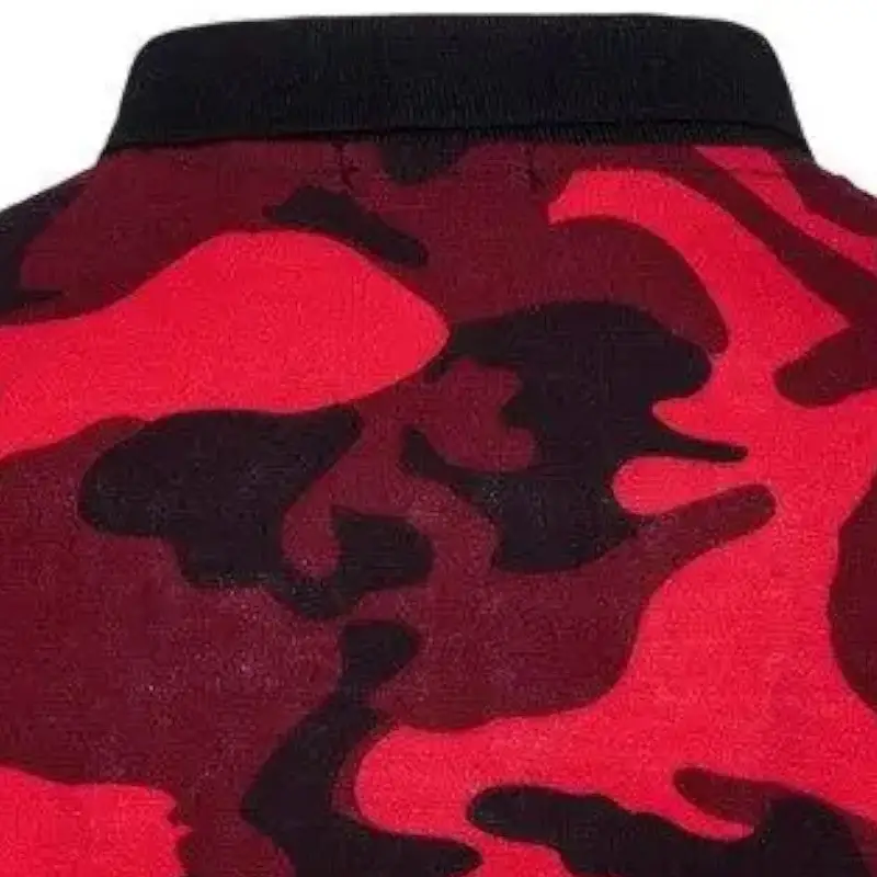 POLO MILITAIRE - CAMOUFLAGE ROUGE – Image 7