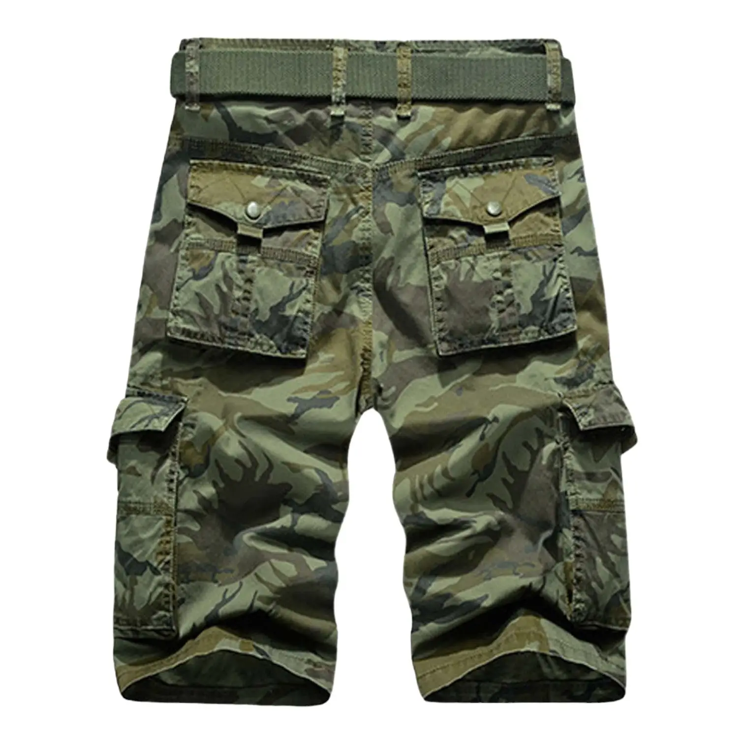 SHORT MILITAIRE - LONGUEUR GENOUX – Image 2