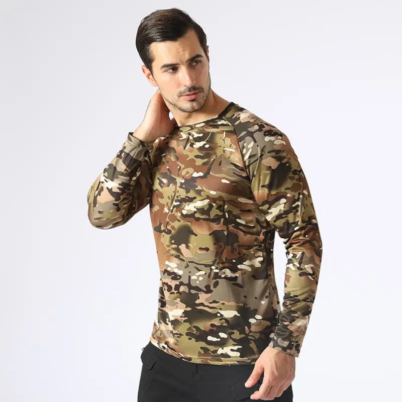 T shirt manche longue militaire – Image 6
