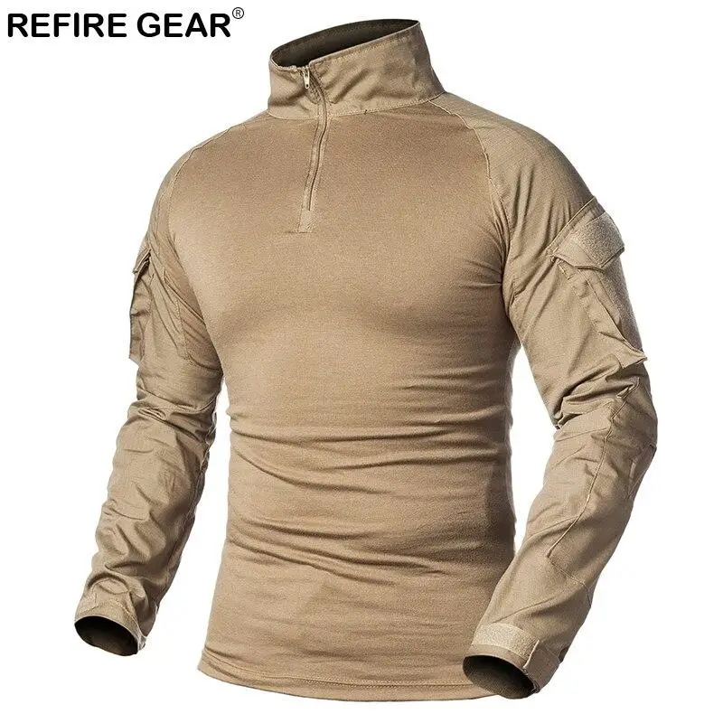 T-SHIRT MILITAIRE EN TISSU ÉLASTIQUE – Image 2