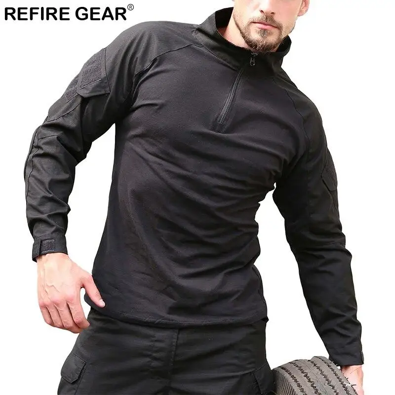 T-SHIRT MILITAIRE EN TISSU ÉLASTIQUE – Image 6