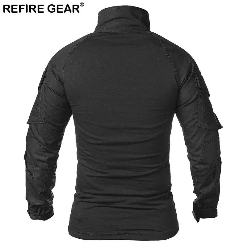 T-SHIRT MILITAIRE EN TISSU ÉLASTIQUE – Image 5