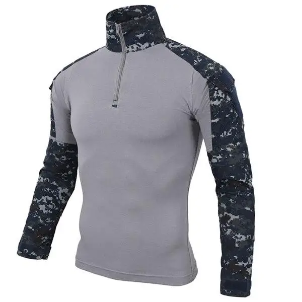 T-shirt militaire manche longue avec porte insigne – Image 6